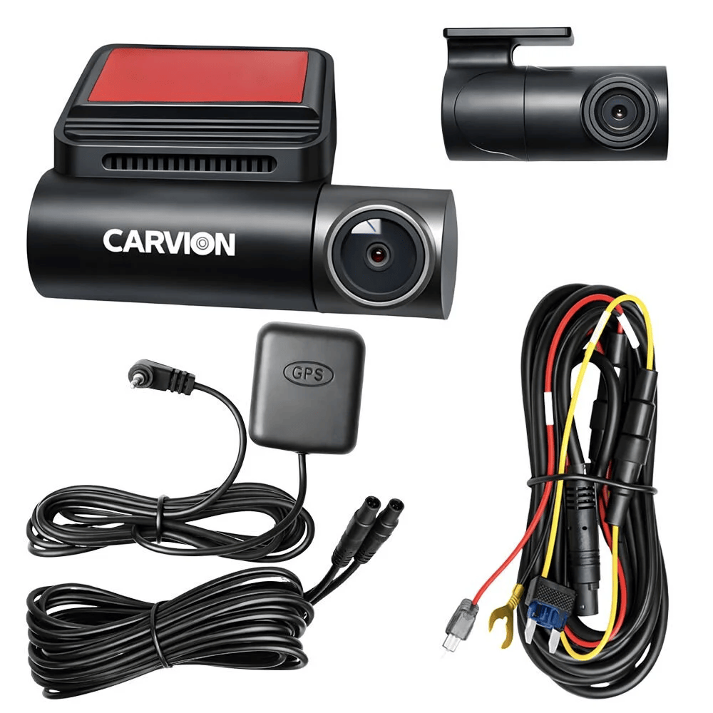 Carvion V22 4K Ön Full HD Arka Araç Kayıt Kamerası | ADAS,GPS,Wi-Fi
