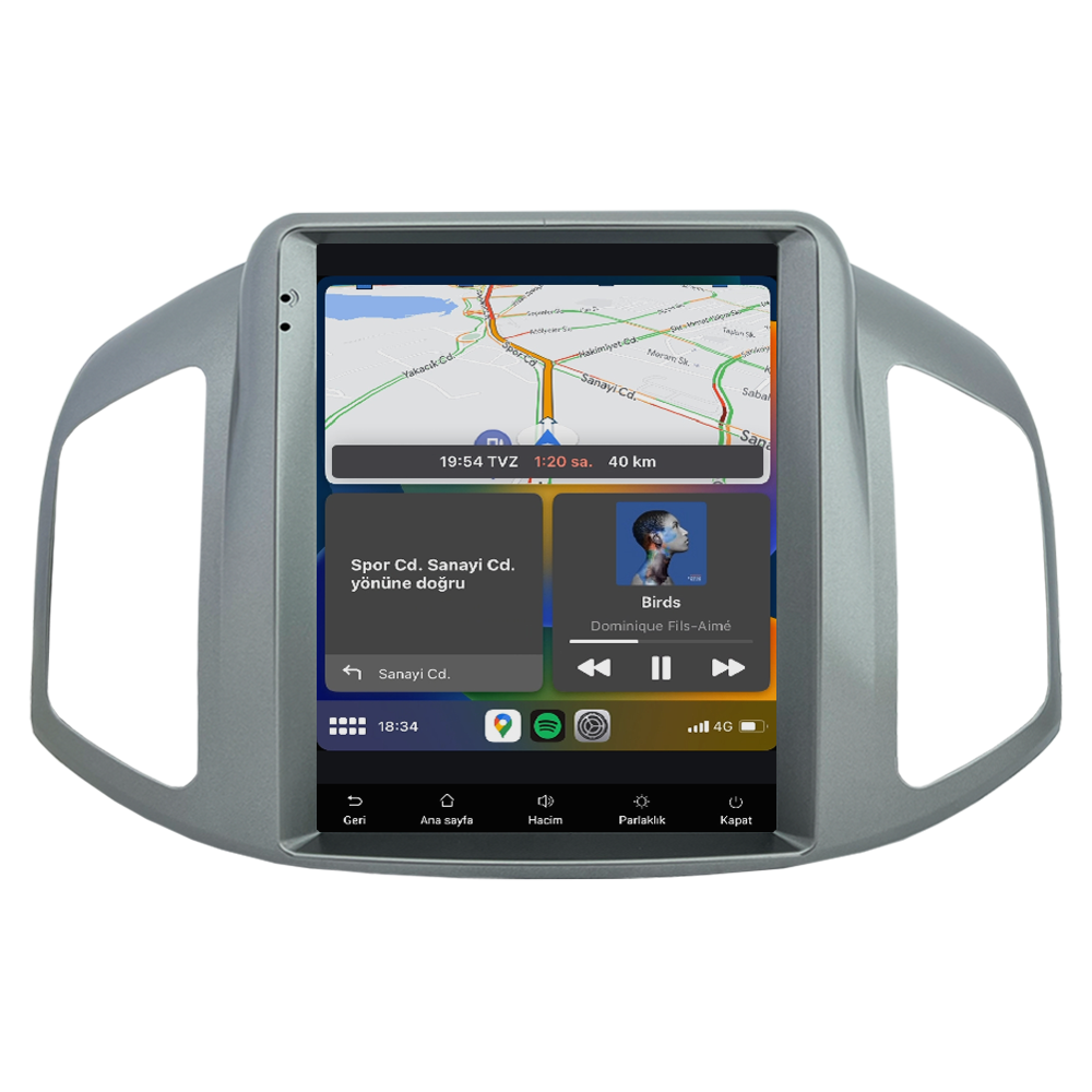 Chevrolet Captiva Android Multimedya Sistemi (2012-2015)